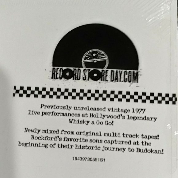 Cheap Trick Out To Get You Live 1977 2-LP ~ RSD 2020 ~ Ltd Ed 4,700 ~New/Sealed! - Picture 2 of 3